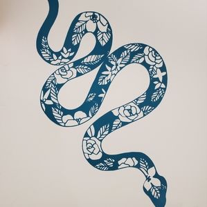 Snake vinyl sticker